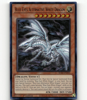 Yugioh Blue-Eyes Alternative White Dragon (UR) - 25th Anniv. Rarity Coll. 2-image