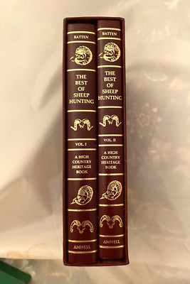 The Best of Sheep Hunting by John H. Batten, Two Volume Set-image