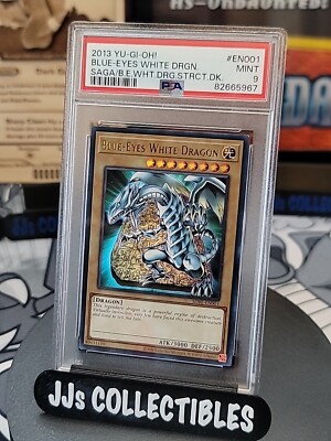 2013 Yu-Gi-Oh Blue-Eyes White Dragon SDBE-EN001 PSA 9 CGC BGS-image