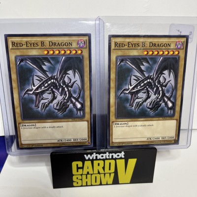 Yugioh! Red-Eyes B. Dragon MIL1-EN027 (2x) - 1st Edition-image