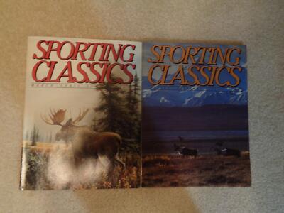 2 volume SPORTING CLASSICS MAGAZINE 1988 ssues hunting fishing-image