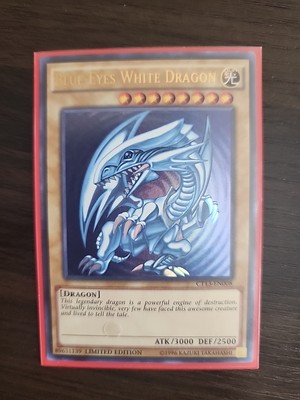 Blue-Eyes White Dragon (Quarter Century Secret Rare) EN008 limited edition -image
