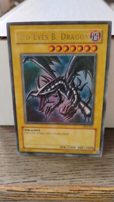 RED EYES B. DRAGON Yu-Gi-Oh SDJ-001 Trading Card by KONAMI-image