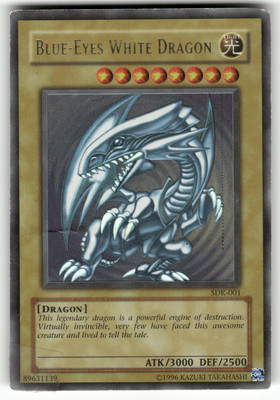 Blue-Eyes White Dragon Starter Deck: Kaiba Ultra Rare Yugioh Heavily played-image