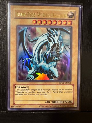 Yu-Gi-Oh! Blue-Eyes White Dragon Retro Pack RP01-EN0012024 Unlimited Ultra Rare-image