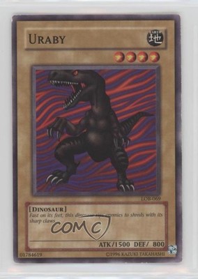 2002 Yu-Gi-Oh! Legend of Blue Eyes White Dragon Uraby #LOB-069 gl9-image