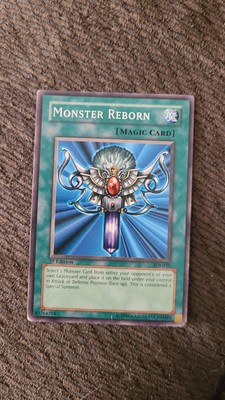 Monster Reborn [1st Edition] YuGiOh Legend of Blue Eyes White Dragon-image