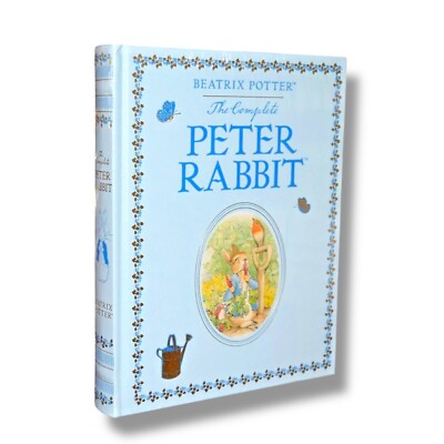 SEALED! Complete Peter Rabbit Beatrix Potter Leather Bound Deluxe ILLUSTRATED-image