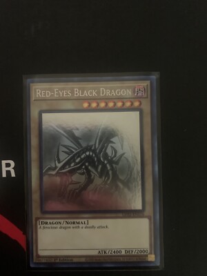 Yugioh Red-Eyes Black Dragon Ghost Rare-image
