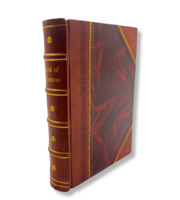 Book Of Mormon Deseret Alphabe 1869 [Leather Bound]-image