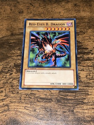 1x RED-EYES B. DRAGON SDDC-EN005 1ST EDITION NM-image