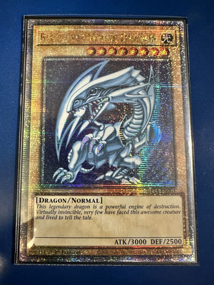 Near Mint Blue-Eyes White Dragon (Quarter Century Secret Rare) MP24-EN001-image