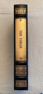 The Torah Easton Press Genuine Leather Collector's Edition Gold Gilt 1996-image
