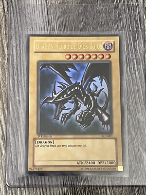 Red Eyes Black Dragon LOD-s070 1st edition Spanish version -image