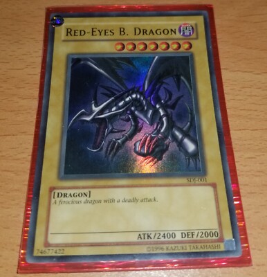 Yugioh Red-Eyes B. Dragon SDJ-001 Starter Deck: Joey 1st Edition-image