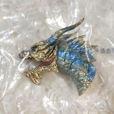 Godzilla Ichibankuji E-Prize Monster Head Magnet Kaiser Ghidra Used-image