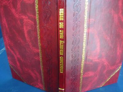 Ueber Die Zwei ?Ltesten Compendien Der Logik In Deutscher Sprach [Leather Bound]-image