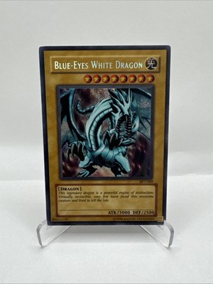 Yugioh Card TCG Blue-Eyes White Dragon BPT-009 Secret Rare Limited Edition NM-image