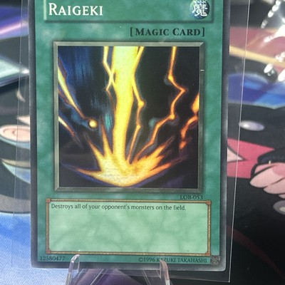 Raigeki LOB-053 The Legend of Blue Eyes White Dragon-Unlimited Edition Unlimited-image