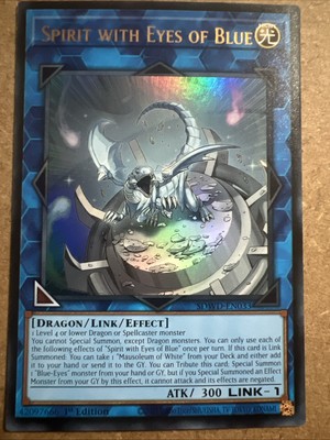 YuGiOh Blue Eyes White Destiny -Spirit With Eyes Of Blue SDWD-EN033 -1st Edition-image