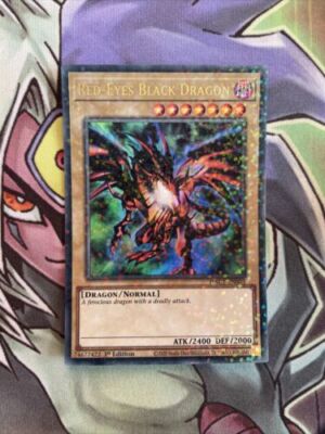 HAC1-EN003 Red-Eyes Black Dragon Duel Terminal Ultra 1st Edition NM Yugioh Card-image