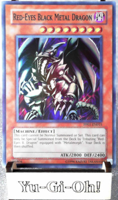 Yugioh - Red Eyes Black Metal Dragon - PP01-EN015 - SR - Unlimited - LP / MP-image