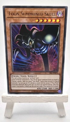YUGIOH TOON SUMMONED SKULL SECRET RARE SRL-EN073 MINT-image