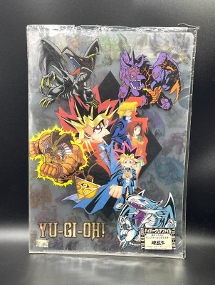 Yu-Gi-Oh! Vintage clear file -Blue-Eyes White Dragon - Exodia Toei item 1999-image