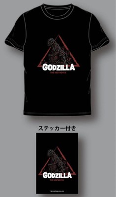 L Godzilla T-Shirt With Sticker And Others M Ll Movie Version-image