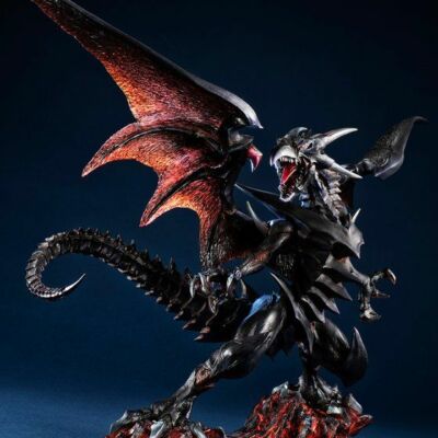 NEW ART WORKS MONSTERS Yu-Gi-Oh! Duel Monsters Red-Eyes Black Dragon Megahouse-image