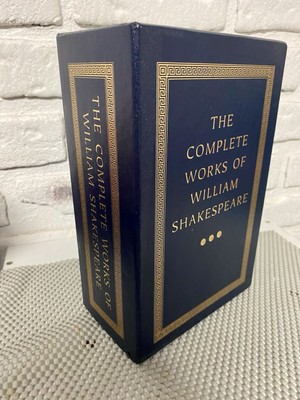 The Complete Works of William Shakespeare Leather Box Set Wordsworth 2002-image
