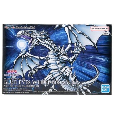 Bandai Hobby Figure-rise Standard Amplified Blue Eyes White Dragon Yu-Gi-Oh! Fig-image