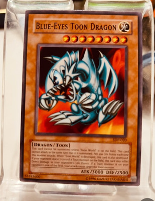 Yu-Gi-Oh Toon Blue Eyes White Dragon SDP-020 NM-image