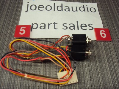 Fisher Quad Receiver 4035 RCDR Output Jacks With Harness Tested Parting Out 4035-image