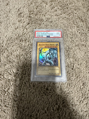 2004 Yu-Gi-Oh! Blue-Eyes White Dragon [SKE-001] 1st Ed PSA 9    -image