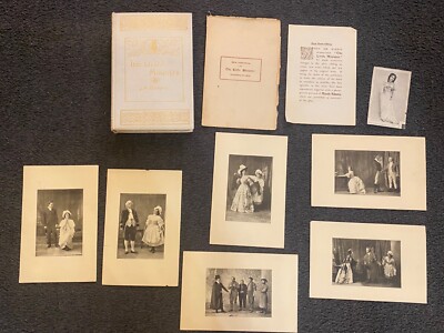 THE  LITTLE MINISTER Book Set 1898 J. M. BARRIE PHOTO-PLAY PETER-image