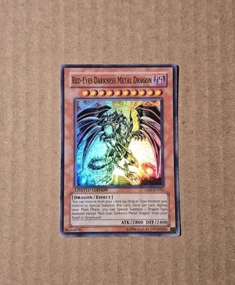Yugioh Red-Eyes Darkness Metal Dragon ABPF-ENSE2 Limited Edition Super Rare LP-image