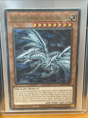 Yu-Gi-Oh! Blue Eyes Alternative White Dragon ULTRA (Purple) LDS2-EN008 1st NM/M-image