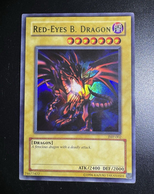 Red-Eyes B. Dragon JMP-002 Shonen Jump Magazine Promos Unlimited-image