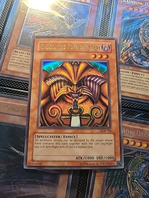 Yu-Gi-Oh! TCG Exodia the Forbidden One Legend of Blue Eyes White Dragon LOB-124-image