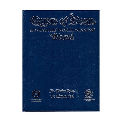 D&D 5e Quests of Doom #1 Vol. 1 Signed, Leather Bound Edition New-image