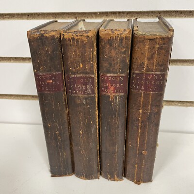 1790 A History Of The People Called Quakers John Gough 4 Volume Set - HLBN-image