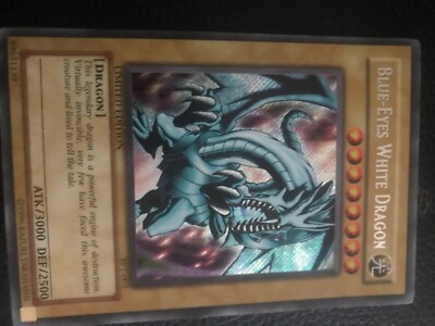 2002 Yu-Gi-Oh! Collectors Tin Promo Blue-Eyes White Dragon #BPT-003-image