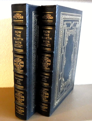 Easton Press HOW THE NORTH WON by Hattaway & Jones Easton Press 2 Vol. Civil War-image