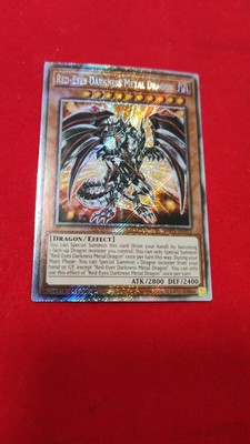Red-Eyes Darkness Metal Dragon (Platinum Secret Rare) RA03-EN212 Quarter Century-image