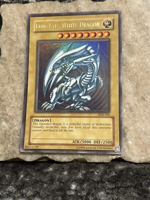 Yu-Gi-Oh! TCG Blue-Eyes White Dragon Sdk-001 Unlimited Ultra Rare-image