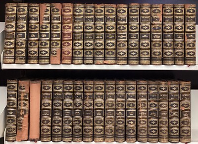 1897 The Novels of H De Balzac Gebbie Publishing Complete Thirty-Four Volume Set-image