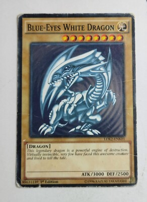 Blue-Eyes White Dragon LDK2-ENK01 Legendary Decks II Common 1st Ed -image