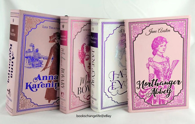 ANNA KARENINA, MADAME BOVARY, JANE EYRE, NORTHANGER ABBEY *Set of 4 Classics NEW-image