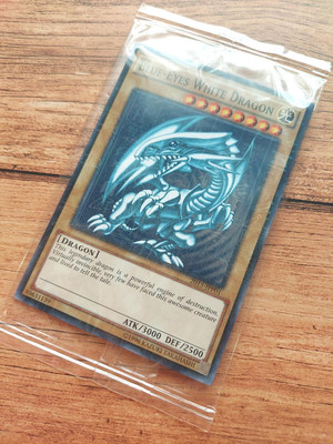 Sealed Yugioh 2015-JPP01 Blue-Eyes White Dragon Millennium Rare English-image